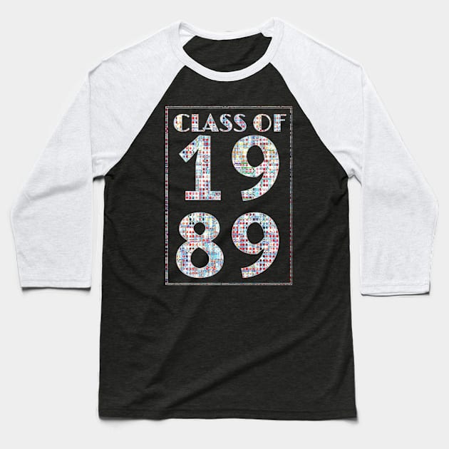 Seniors Graduating Class Of Year 1989 Baseball T-Shirt by  EnergyProjections